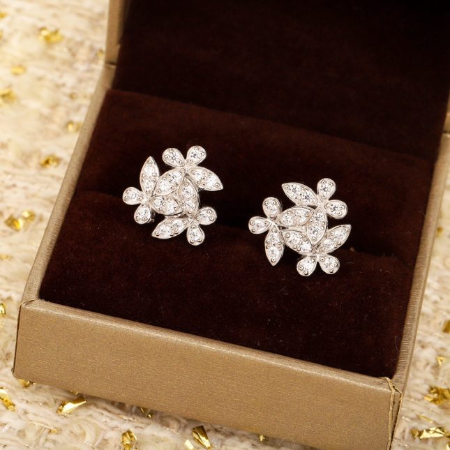 Elegant Women's 925 Sterling Silver Three Butterfly Earrings - Delicate & Stylish Jewelry - Image 4